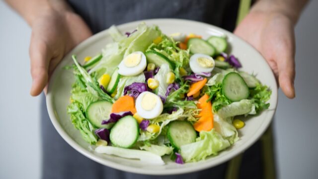 bowl of vegetable salad